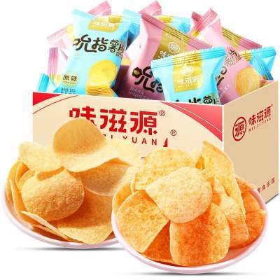 味滋源 15袋 吮指薯片 (10g/袋) 京东配送 