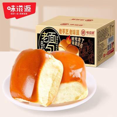 味滋源传统老式面包400g 2箱京东配送 