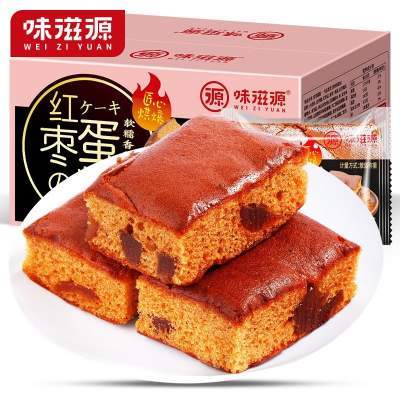 味滋源 2箱 红枣蛋糕400g/箱 