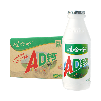 【日期新鲜】娃哈哈ad钙奶220g*20瓶儿童饮料整箱
