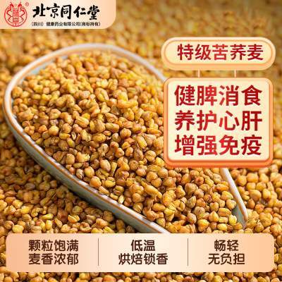 【降血糖血脂 刮油 同仁堂 特级 大凉山苦荞茶】