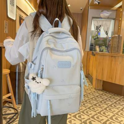 ins风韩系小众初高中生高颜值双肩包