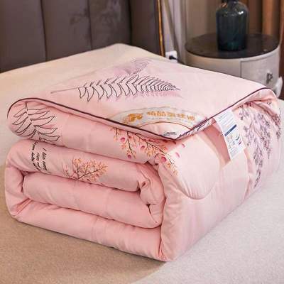 正品全棉蚕丝被桑蚕丝加厚保暖冬被四季被子宿舍单双人春秋被芯
