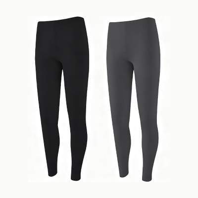 【猫人】保暖裤男款阳离子发热双面磨毛无痕秋裤加绒加厚打底裤男