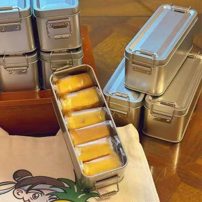 【13.9包邮】自然道 铁盒凤梨酥 20g*8枚*2盒