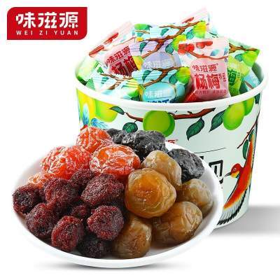 【0脂肪】盐津铺子吸吸果冻果缤沙 10袋装 