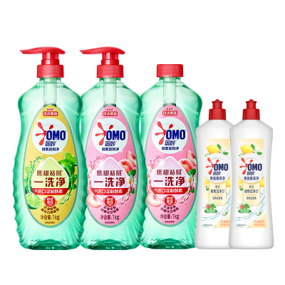 OMO奥妙酵素果蔬食品用洗洁精蔬果去农残洗涤餐具多香型