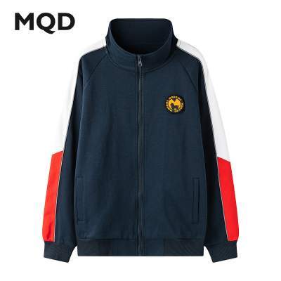 MQD秋冬季学院风针织日常通勤外套