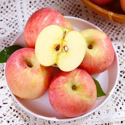 【现摘】冰糖心苹果当季新鲜正宗红富士水果脆甜整箱包邮多汁精品