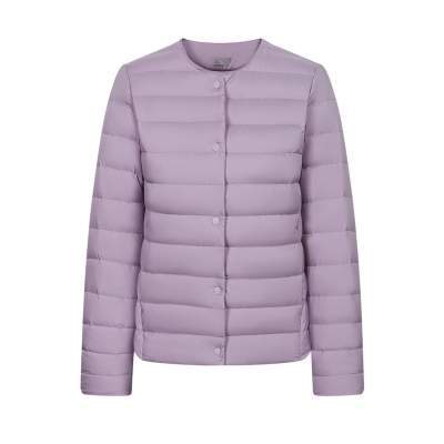 热销爆款波司登新款轻薄排骨羽绒服女士圆领可变内胆短款便携90绒