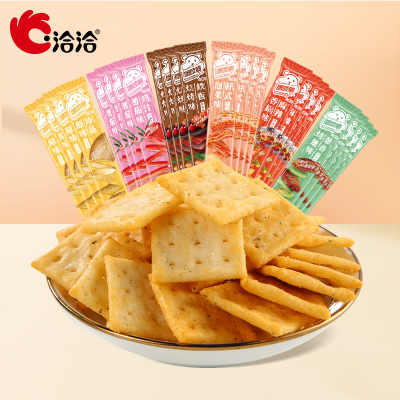 洽洽喀吱脆薯片恰恰薯脆共35g*15条非油炸网红多口味办公室小零食