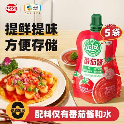 屯河 番茄酱 100g*5袋